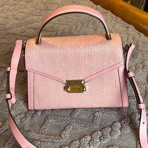 Michael Kors ‘Whitney’ Pink Leather Handbag
